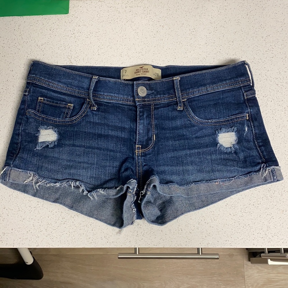 Hollister short short low rise-